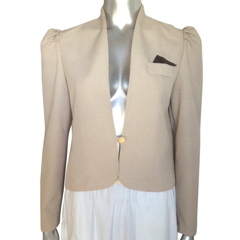 Burgundy Victorian Blazer main image 1
